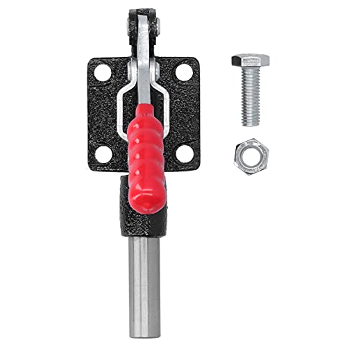 Horizontal Toggle Clamp, Welding Toggle Clamp Horizontal Fixture Stroke Push Pull CNC Quick Release Hand Tool GH 304 EM for Welding, Toggle Clamps