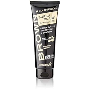 Tannymaxx Brown Super Black Gold Edition Tanning Lotion, 125 ml