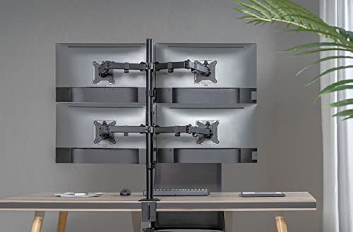 Conceptronic Supporto Da Tavolo Per Tv A Schermo Piatto 32'' Nero Scrivania - 7