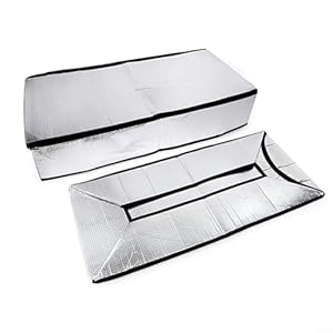 Zolder Tent Isolatie Cover 25 “x 54″ x 11” Aluminiumfolie Bubble Brandwerende Vochtbestendige Energiebesparende Home Improvement