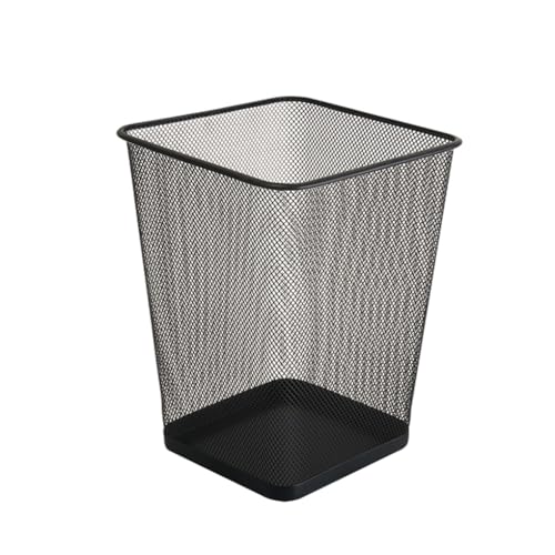 Allayu Bote de basura de acero inoxidable - capacidad y duradero Cubos de basura para debajo del mostrador de la cocina Cubos de basura de la cocina Papelera, Plaza Grande, espesado 12L, 12L
