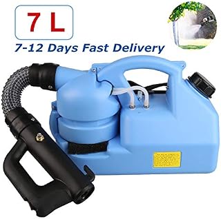 6thFire 7L Electric ULV Fogger - Portable Ultra-Low Atomizer Disinfection Sprayer - Large