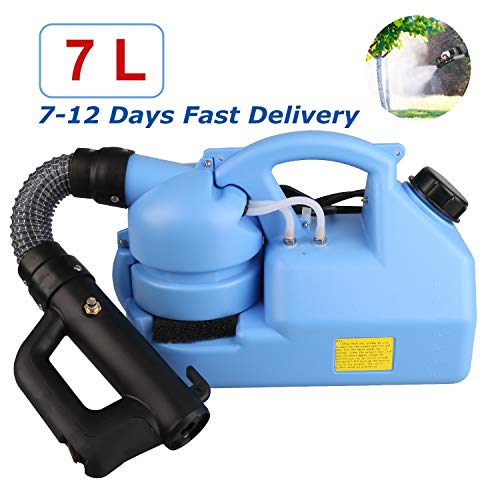 6thFire 7L Electric ULV Fogger - Portable Ultra-Low Atomizer Disinfection Sprayer - Large