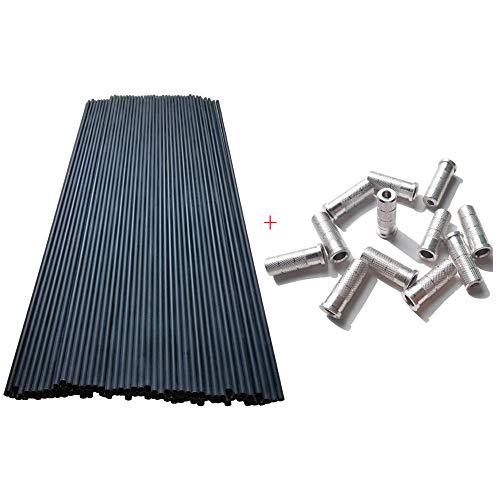 MILAEM 30 Inch 6.2 mm Carbon Arrow Shaft Spine 500 Carbon Shaft Tube DIY Archery (Shaft with Insert, 24 Pcs)