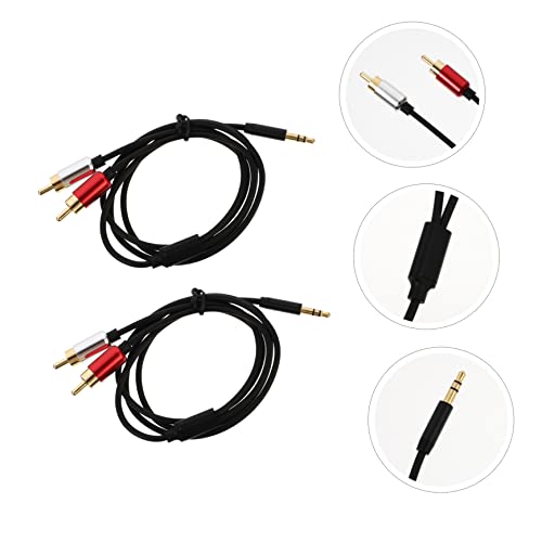 Cable auxiliar de audio 3.5 mm Housoutil para conectar altavoces en casa y oficina 6