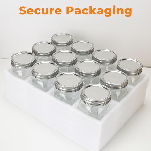 CycleMore 32oz Mason Jars, 6 Pack Glass Jar with Airtight Lids and Bands by CycleMore - Used condition - Image 6