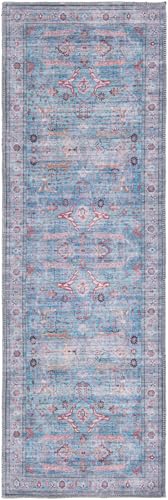 Alfombra Rugs.com Maahru Azul 2x6 pies Runner miniatura 3