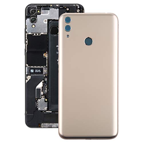 Couverture arrière pour Huawei Honor 8C Or vitre de batterie de remplacement avec aile