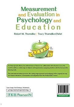Paperback Measurement and Evaluation in Psychology Book