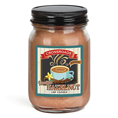 Crossroads Vanilla Hazelnut, 12 Ounce, Pint Candle Jar #TOP27