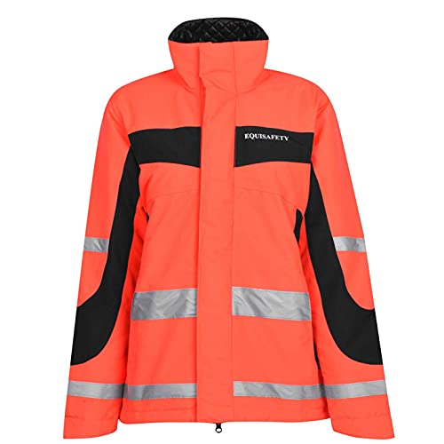 Veste Réfléchissante Inverno Rouge Orange Medium | Équipement Sécurité