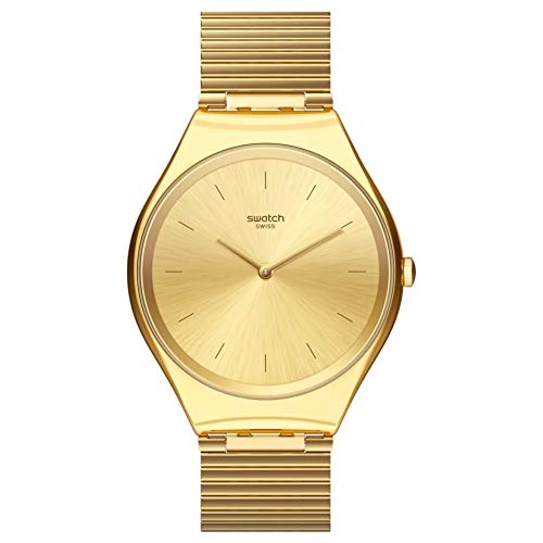 Swatch SYXG100GG montre analogique quartz homme acier argenté