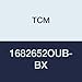 TCM 1682652OUB-BX Polyacrylate/Carbon Steel Oil Seal, OUB Type, 1.687" x 2.650" x 0.29"