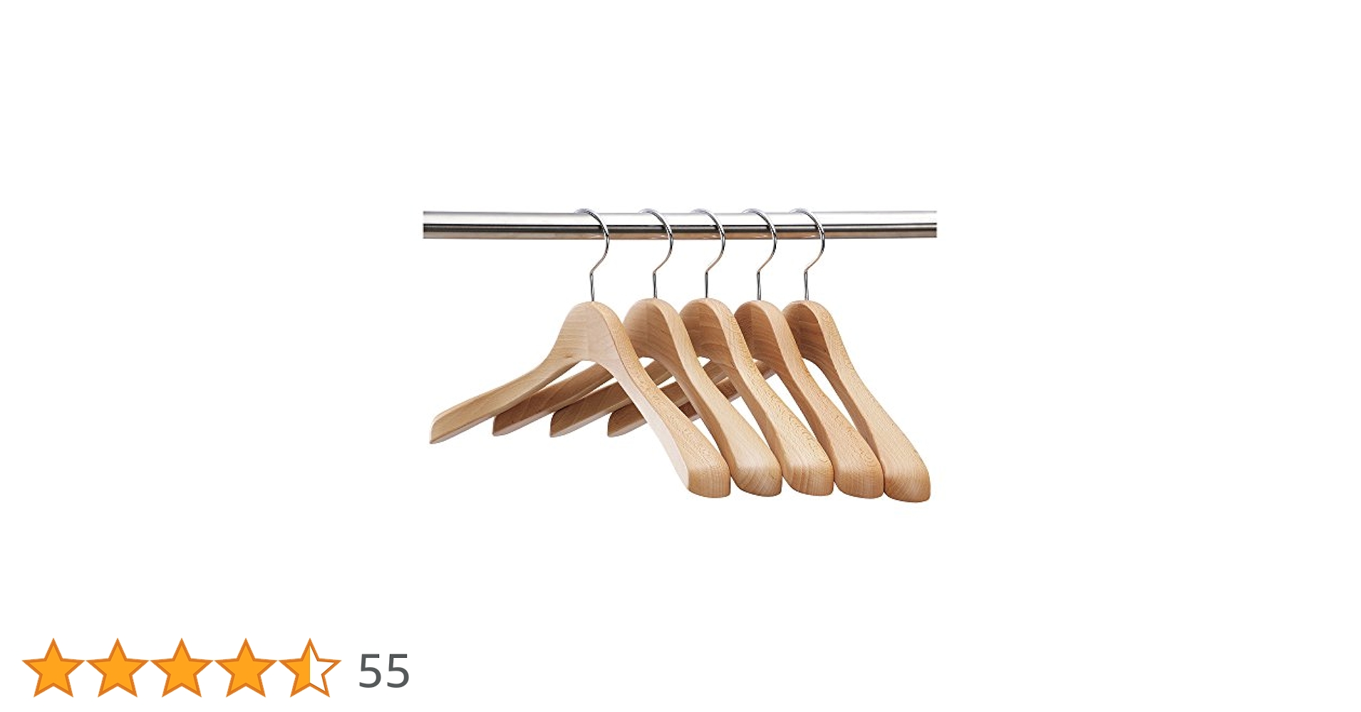 NAKATA HANGER 木製ハンガー 5本セット Amazon.co.jp: 【ナカタハンガー】日本製 小さめ木製レディース