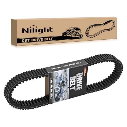 Image of Nilight Drive Belt for Can-Am Outlander Maverick X3 CVT Belts #715000302 | for Renegade Maverick Commander OE Replacement 715900212 Performance Extreme Badass ATV UTV Drive Belt Aramid Cord Rubber