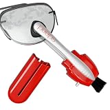 Peeps Lens Cleaner, Glasses Cleaning Tool, Injected Red, 1 Count