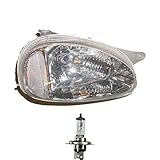 Scheinwerfer rechts Halogen Scheinwerfer rechts H4 für Corsa B Kasten Combo inklusive OSRAM Lampen