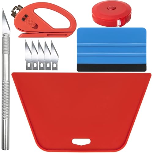 Smoothing Tool Kit for Applying Peel and Stick Wallpaper, Vinyl Backsplash Tile