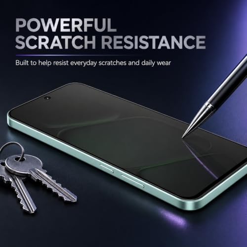 Image of FIRST MART Privacy Tempered Glass for OnePlus N6, 2 Pack | Anti-Spy 9H Screen Protector, Edge-to-Edge, Case-Friendly, Scratch Resistant, Bubble-Free