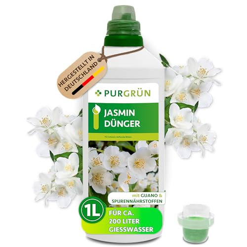 Purgrün® Jasmin-Dünger 1 Liter – Fördert die Blütenbildung...
