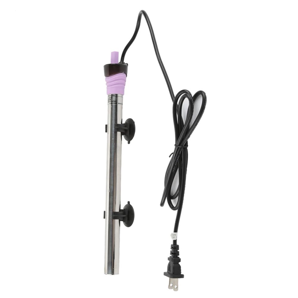 Chauffage d'aquarium thermostatique automatique en acier inoxydable 200W régulation température