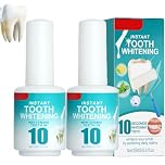 2PCS Teeth Whitening Paint,Teeth Whitening Gel Pen for Instant Stain Removal, Whitening Tooth Paint,Safe Enamel Formula Tooth Whitener, Effective Tooth Whitener Pen Kit,Easy at Home Whitening