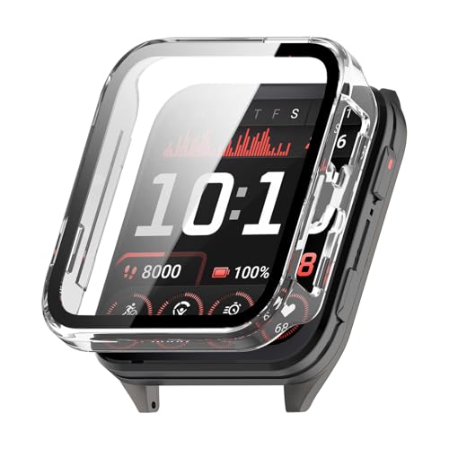 Image of For Garmin Venu X1 Protective Case, Lightweight, PC+Tempered Glass Cover, 9H Hardness, Easy Installation, All-in-One Protection, Anti-Scratch, Shockproof, HD High Transmittance