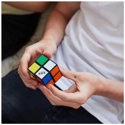 Rubik's Cube - Rubiks Cube 2x2 - Jeu Casse-Tête Adulte Et Enfant - Puzzle Original Correspondance Couleurs - Puzzle Résolution de Problème - Jeu Enfant 7 Ans Et +