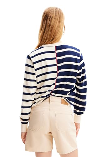 Image of Desigual Women's Woman Flat Knit Thin Gauge Pullover
