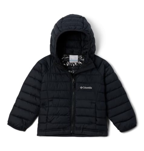 Chaqueta con capucha Columbia Powder Lite II infantil para toda la temporada de invierno