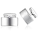 Produktbild HONEY BEAR Herren Hochzeit Manschettenknöpfe Cufflinks Manschettenknopf (Silber)