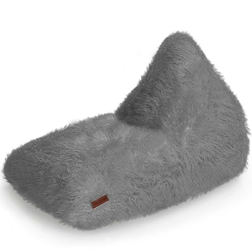 Green Bean© Sitzsack Felloptik Indoor 150x100x100cm mit 220 Liter EPS-Perlen Füllung - Kuschelig...