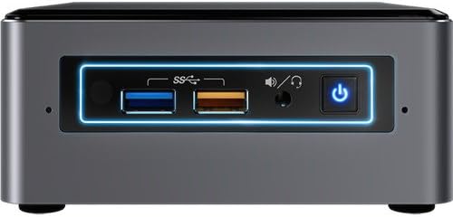 Intel NUC NUC7i7BNH Mini PC/HTPC, Intel Dual-Core i7-7567U Upto 4.0GHz, 32GB DDR4, 1TB SSD, WiFi, Bluetooth, Thunderbolt 3, 4k Support, Dual Monitor Capable, Windows 10 Pro (32GB RAM + 1TB SSD)