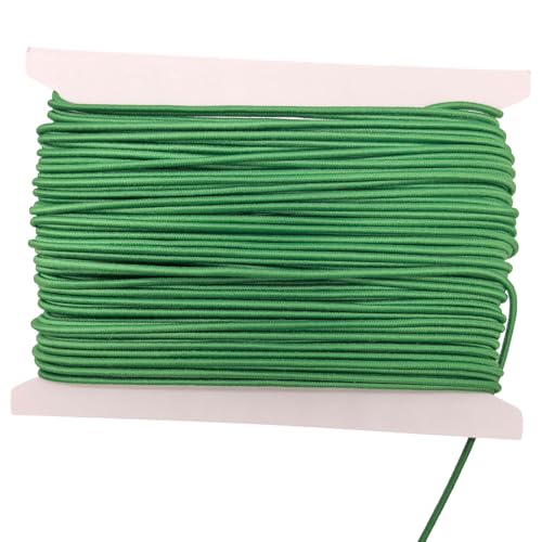 PAMIR TONG Green 1.5mm Elastic Beading Cord 16yds Stretchy Bracelet String