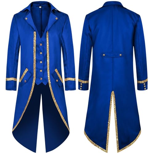 Blouson élégant pour homme coupe ajustée style gothique et formel