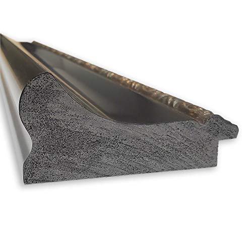 Image of Amanti Art Framed Vanity Mirror | Bathroom Mirrors for Wall | Impact Bronze Mirror | Wall Mounted Mirror | Large Mirror | 30.25 x 42.25