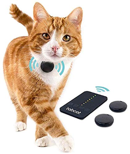 TabCat Pet Tracking Cat Collar Tracker System - Includes 2 Tags