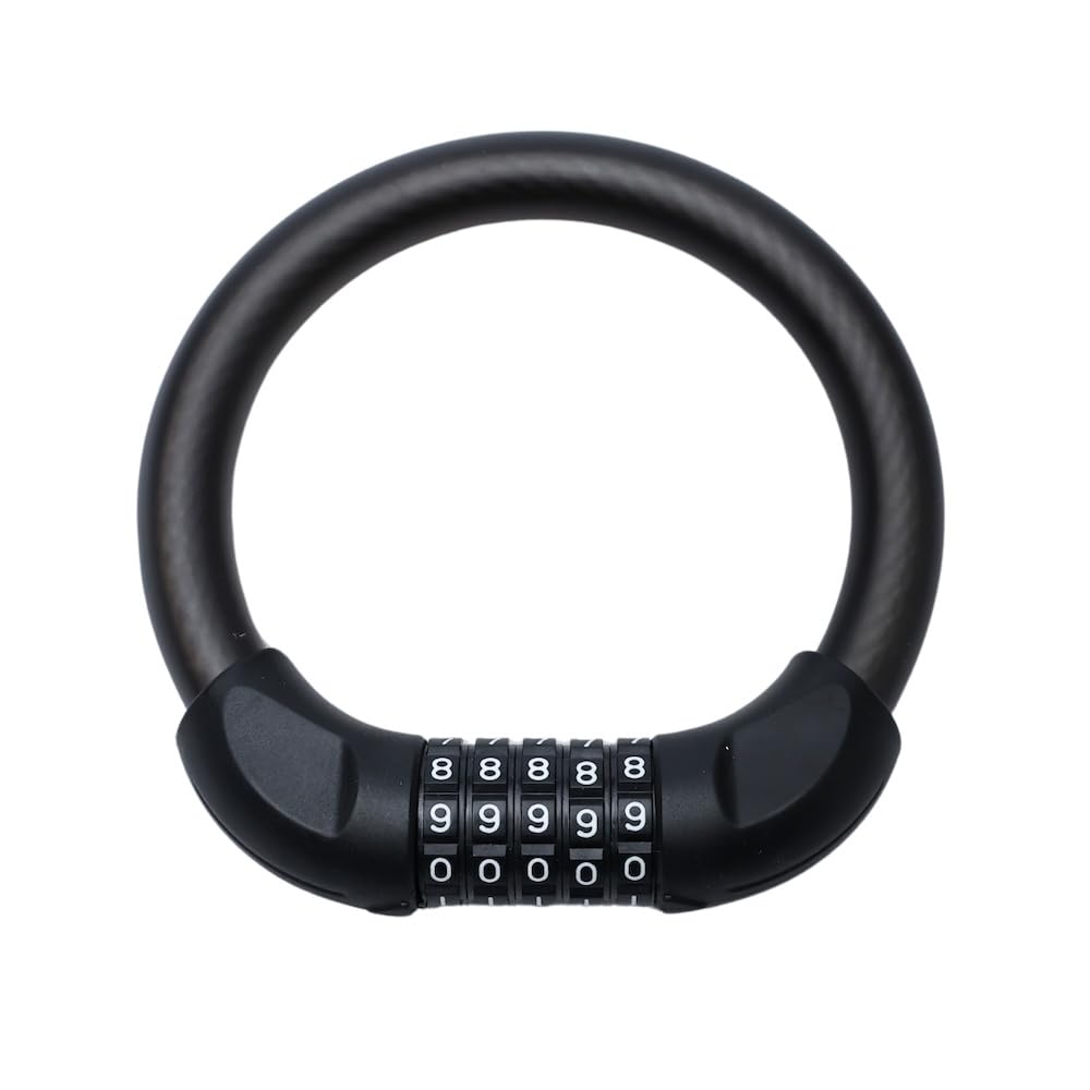 BISCOM (AL-3) Round Cable Bike Lock | 5-Digit Combination Code | Secure Bicycle Lock | 40cm | Lightweight and Portable Lock for Bikes, Scooters, and Skateboards (B0D29HFT61) Amazon Price History, Amazon Price Tracker