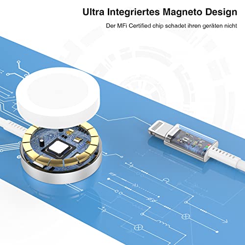 Jeenek 2-in-1 Ladekabel für Apple Watch und iPhone