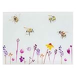 Busy Bees Glass Cutting Board by Lesser & Pavey