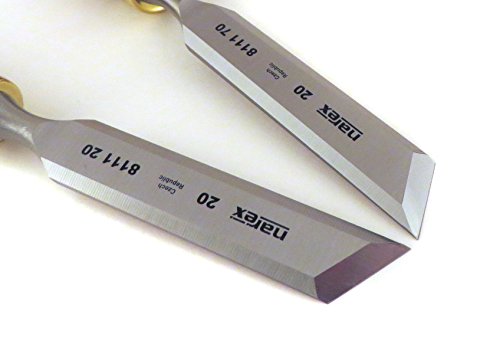Narex Right & Left 20 Mm (13/16 Inch) Skew Paring Chisels 811120/811170 #TOP24