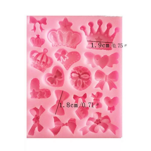 Herramienta de silicona para decoración de tortas miniatura 6