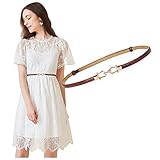 ✽ GRÖSSE INFO - Der Damengürtel ist verstellbar und lässt sich ideal für Taillenweiten unter 95cm/37
