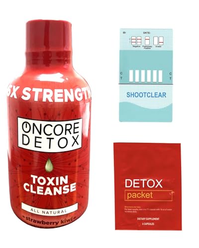 Shootclhear Detox Pack- Detox Drink Extra Strength Cleanser - 20 0z - Multi-6 Panel Test