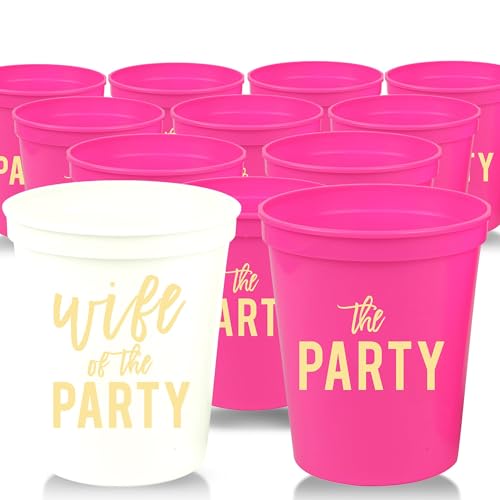 Wife of the Party & The Party Bachelorette Cups