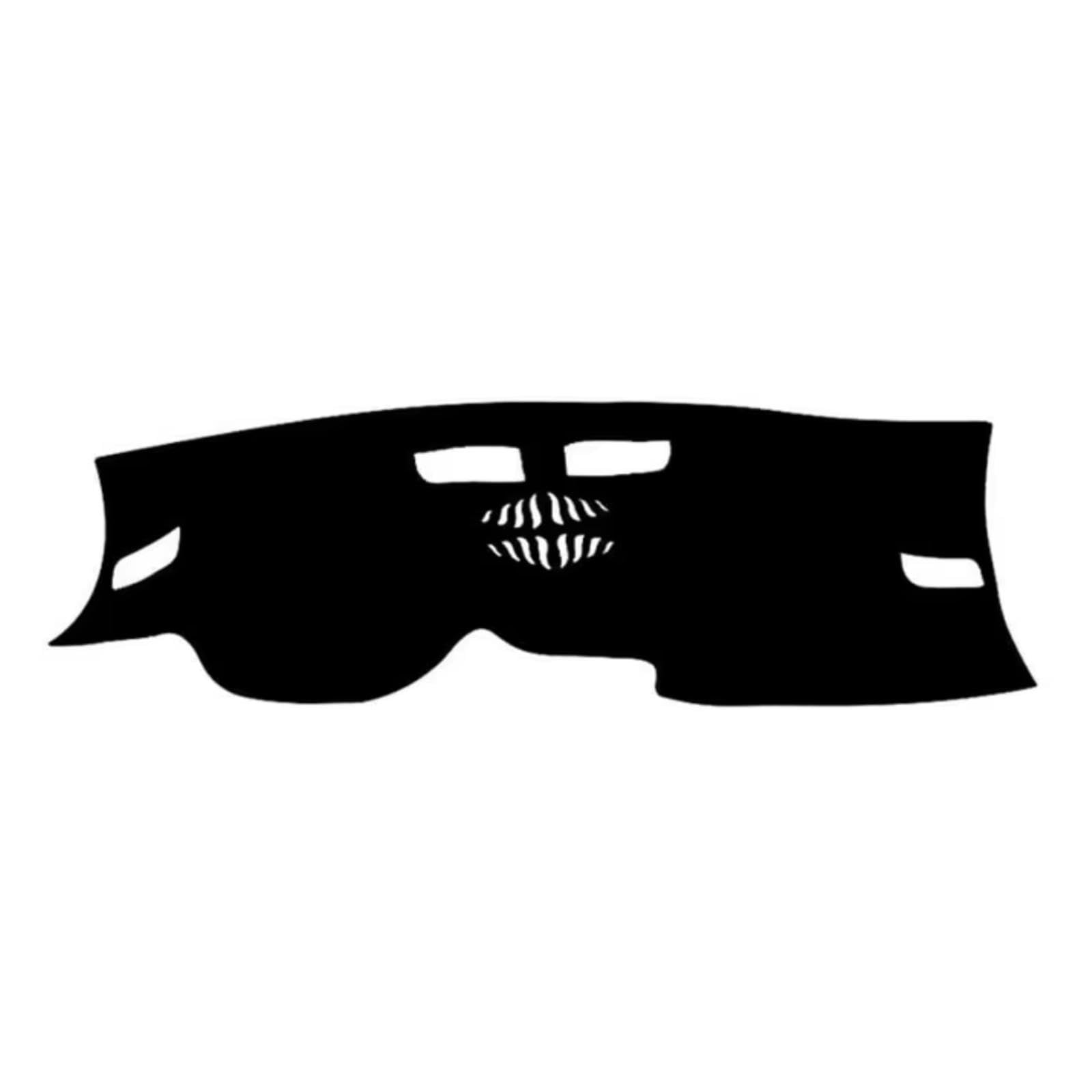 UQSENEUX Fit for Volkswagen MK8 2021 2022 2023,Car Dashboard Cover,Anti-Glare Dash Mat Dashboard Cover,Car Accessories(Black Trim)