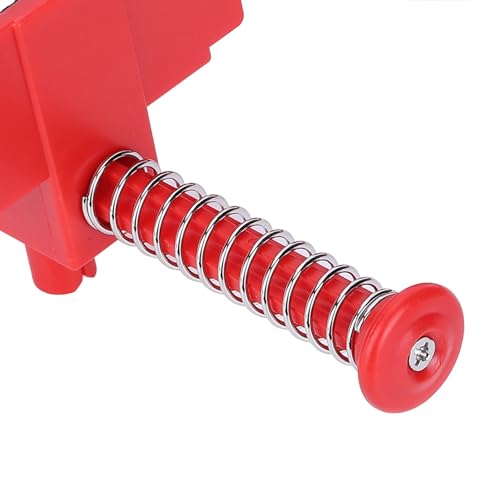 Herramienta para nivelar y medir hilo de albañil 2 piezas color rojo miniatura 5