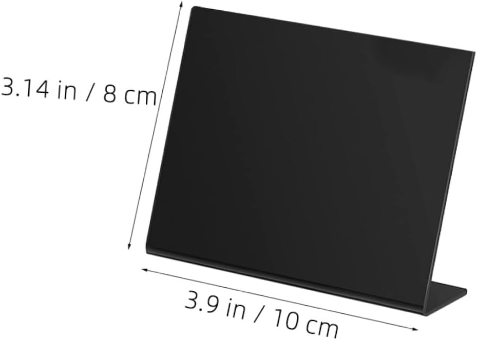 1set Decorative Chalkboards for Home and Event Signage of Tabletop with Chalk Marker for Weddings Parties and Daily Messages