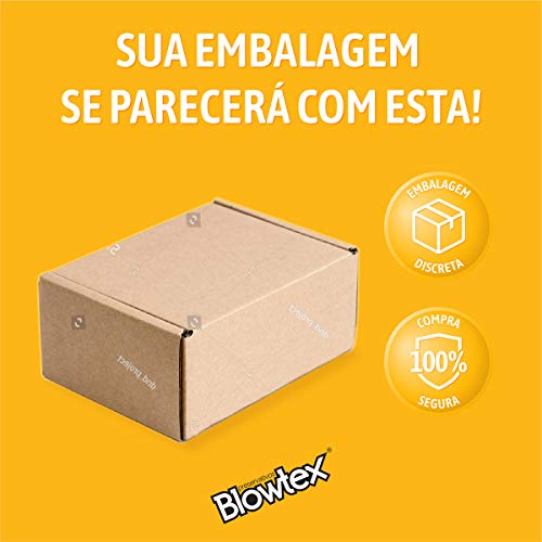 Preservativo Morango com Chocolate com 3 Unidades, Blowtex, Branco