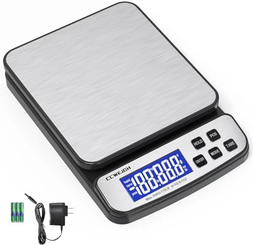 Digital Shipping Scale 110 lbs x 1g - In-Depth Review 2 Digital Shipping Scale 110 lbs x 1g with Hold and Counting Function Mail Scale Postage Scale for Shipping Packages,Postal Scale for Warehouses, Homes, Offices, and Courier Companies